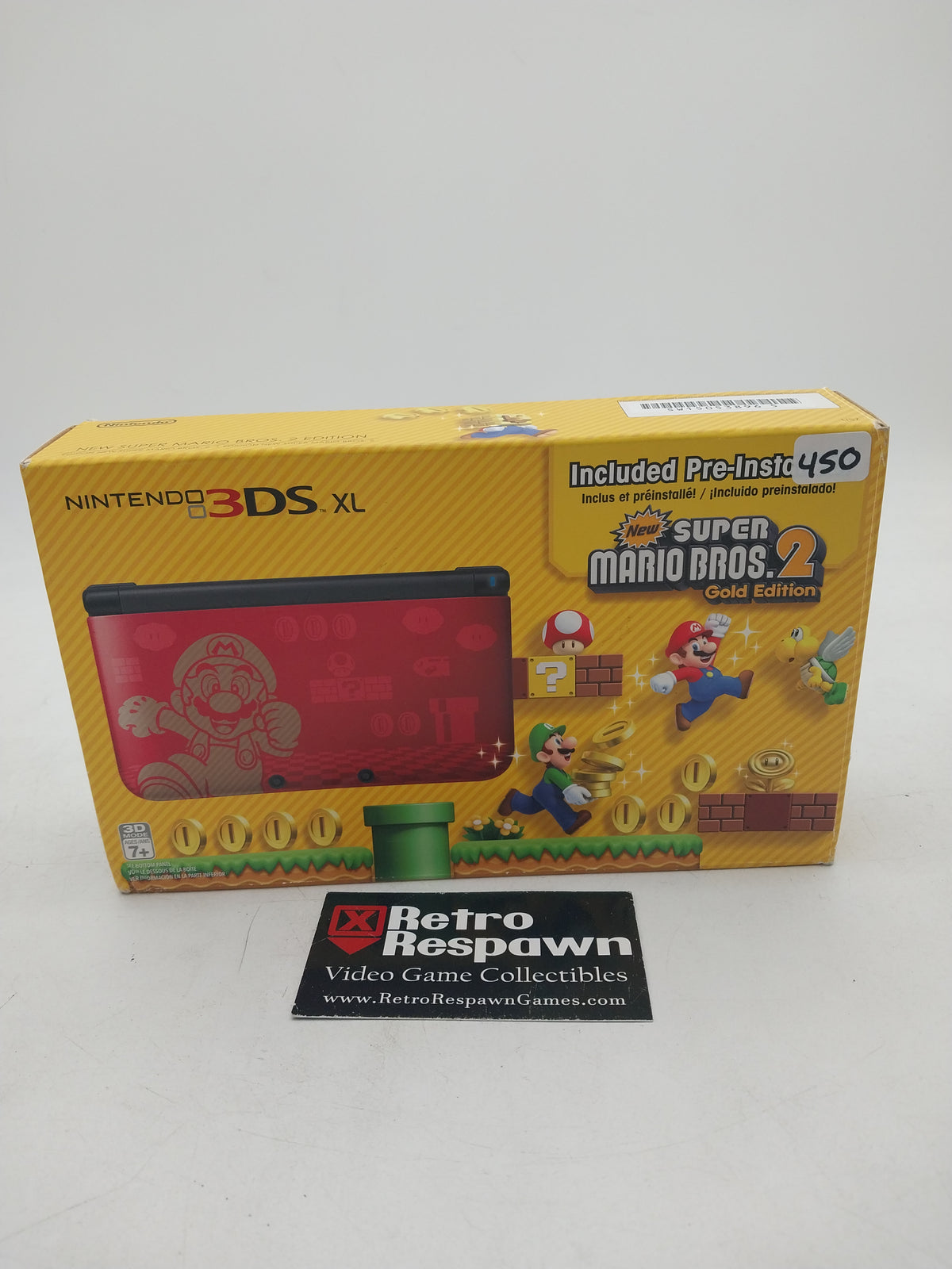 Nintendo 3DS XL Super Mario Bros 2 Limited Edition - Nintendo 3DS (Complete)