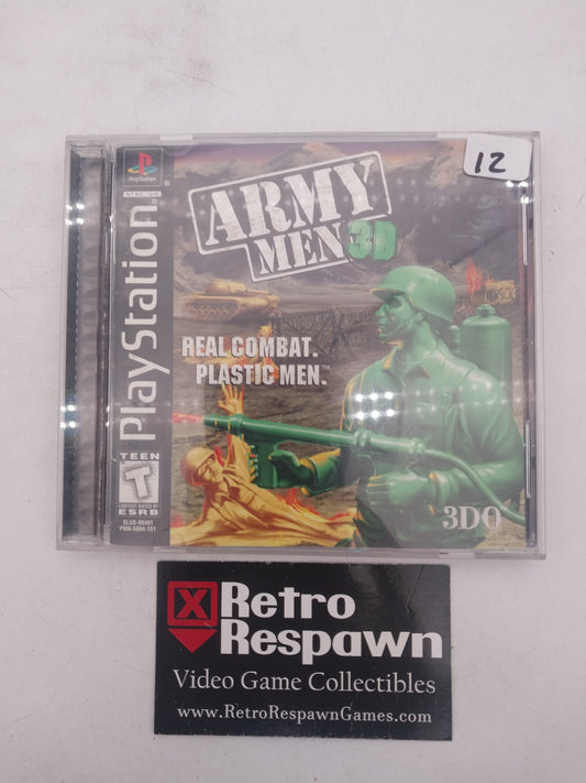 Army Men 3D - Playstation (Complete)
