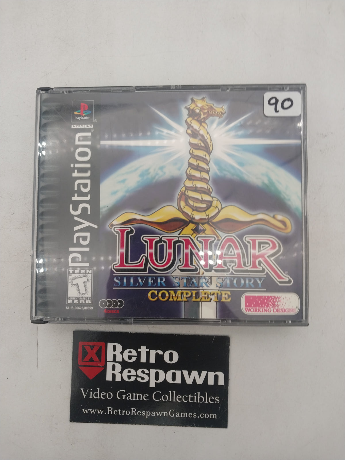 Lunar Silver Star Story Complete [4 Disc] - Playstation (Complete) (Copy)