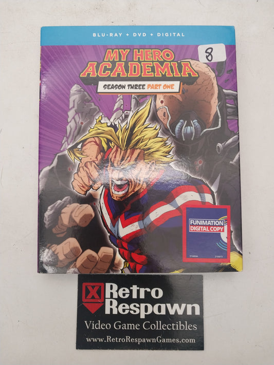 My Hero Academia Season Three Part One - Bluray (Complete)
