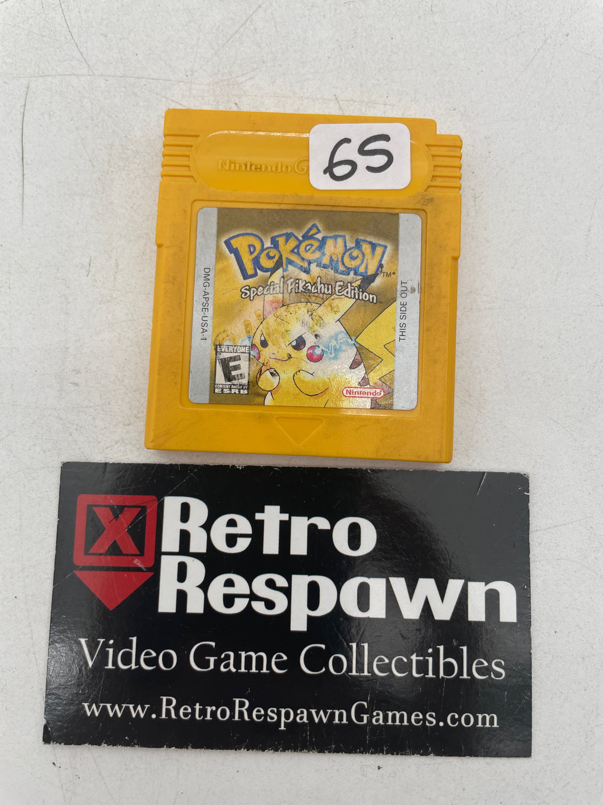 [Worn Label] Pokemon Yellow - GameBoy (Game Only)