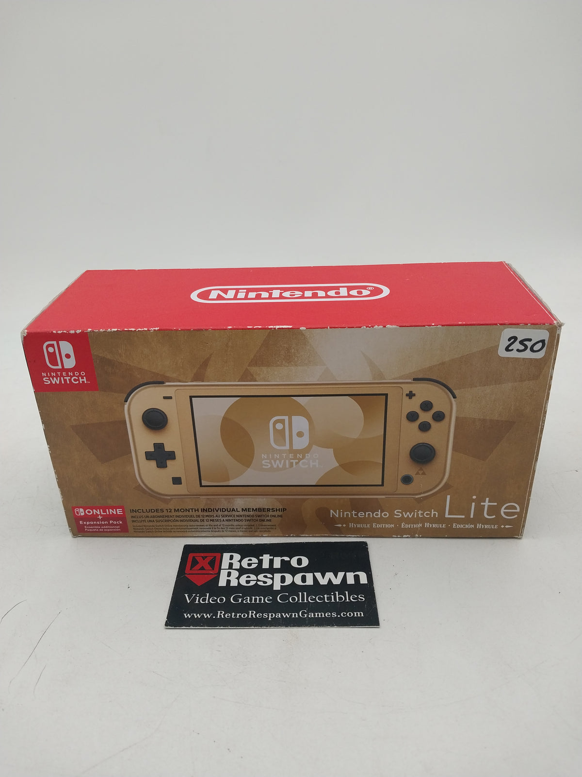 Nintendo Switch Lite Hyrule Edition - Nintendo Switch (Complete)