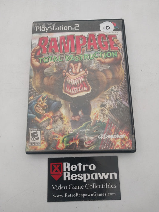 Rampage Total Destruction - Playstation 2 (Complete)