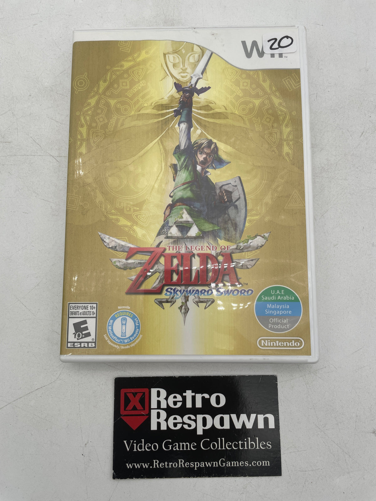 Zelda Skyward Sword - Wii (Complete)