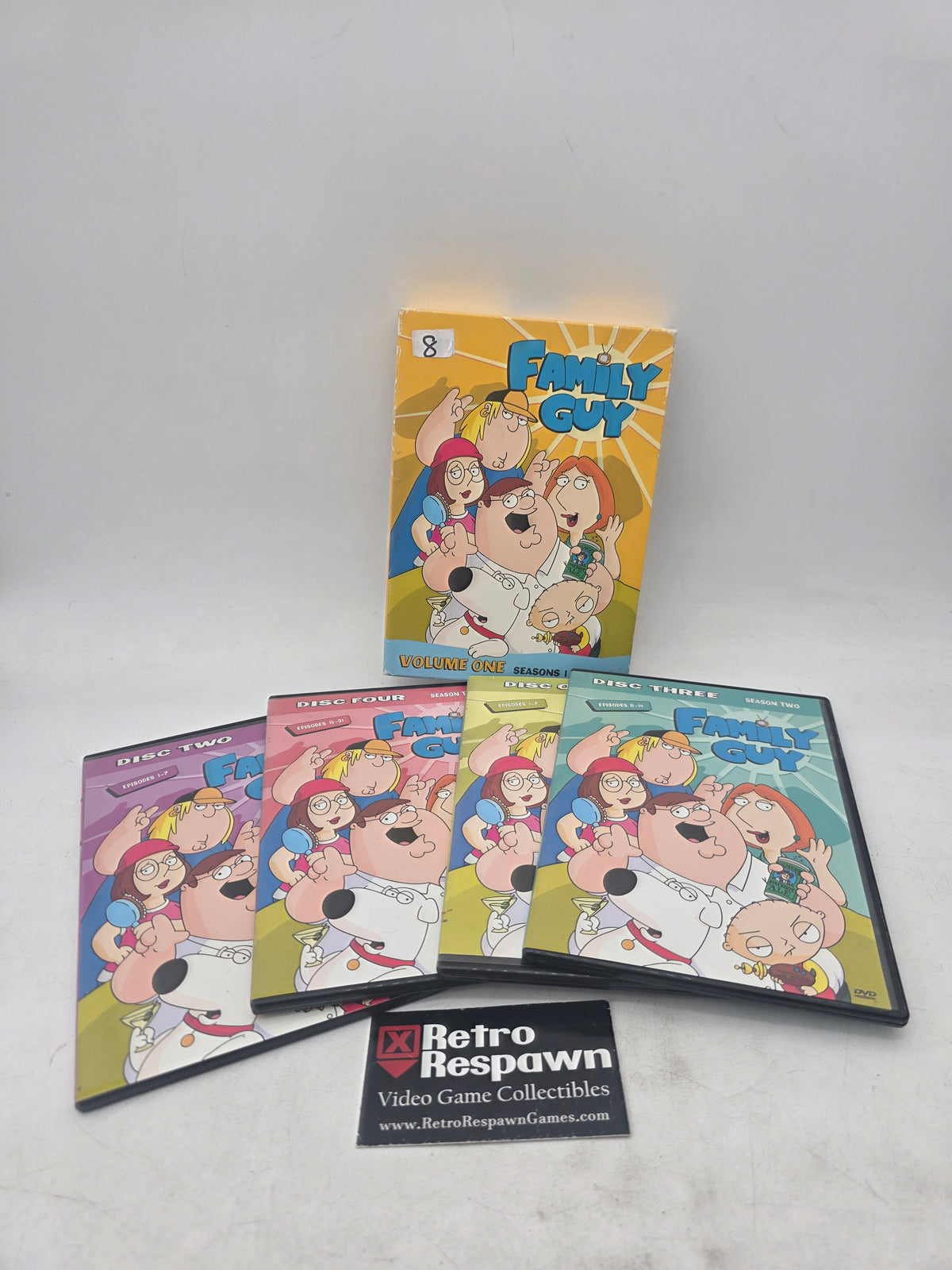 Family Guy Volume 1 Season 1 & 2 - TV-Show/Movie (Complete)