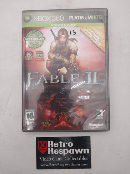 Fable II [Platinum Hits] - Xbox 360 (Complete)