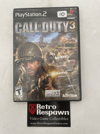 Call of Duty 3 - Playstation 2 (Complete)