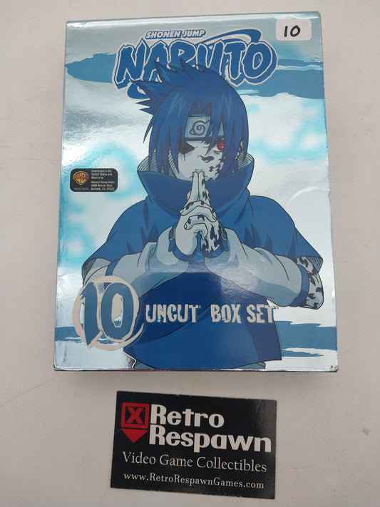 Naruto Vol 10 Uncut Box Set - DVD (Complete)