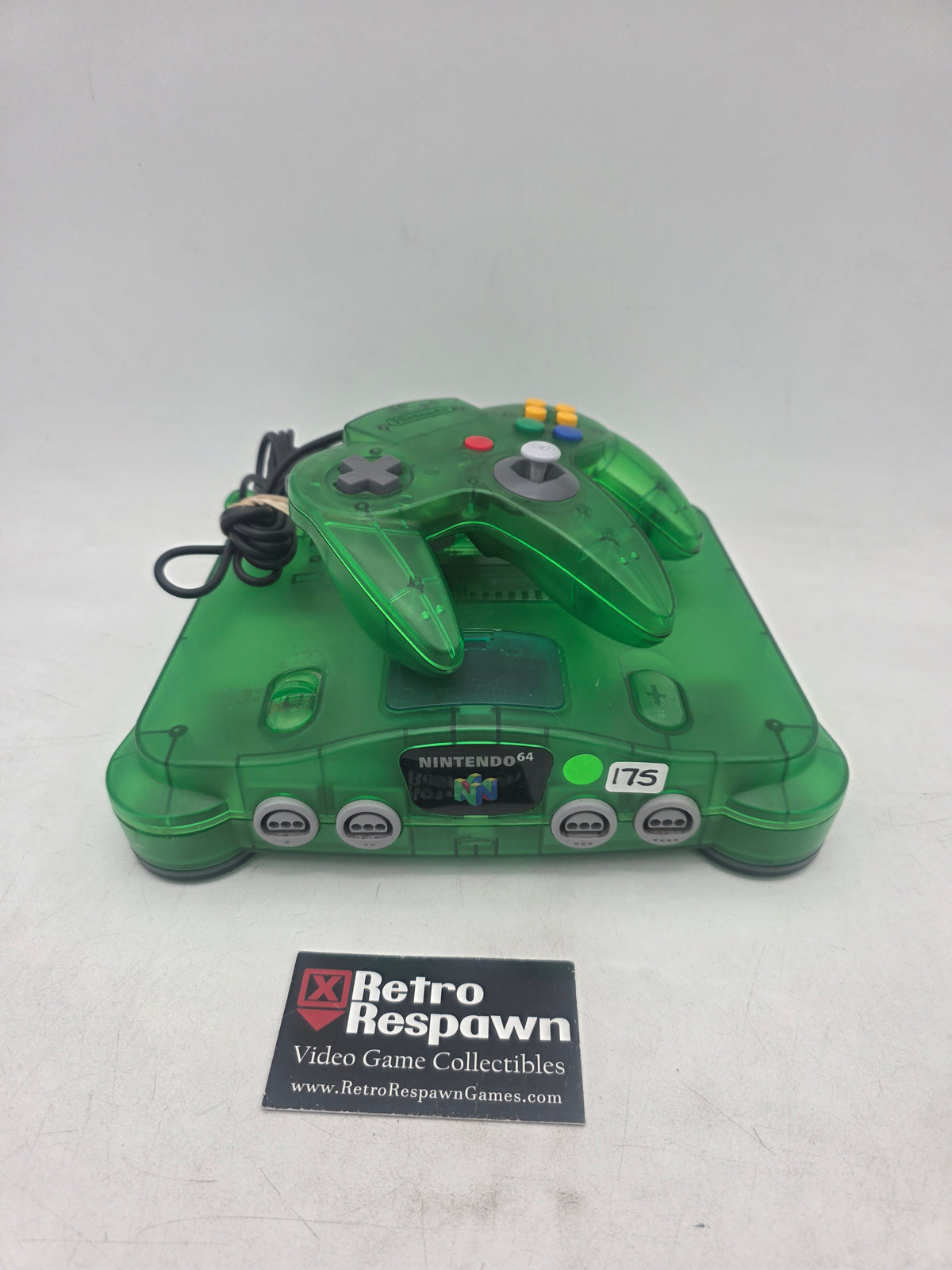 Nintendo 64 Funtastic Edition, Jungle Green - (Console, Controller all Wires)
