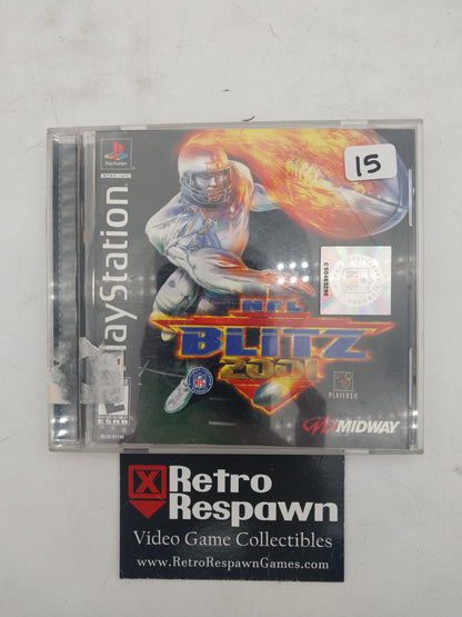 NFL Blitz 2001 - Playstation (Complete)