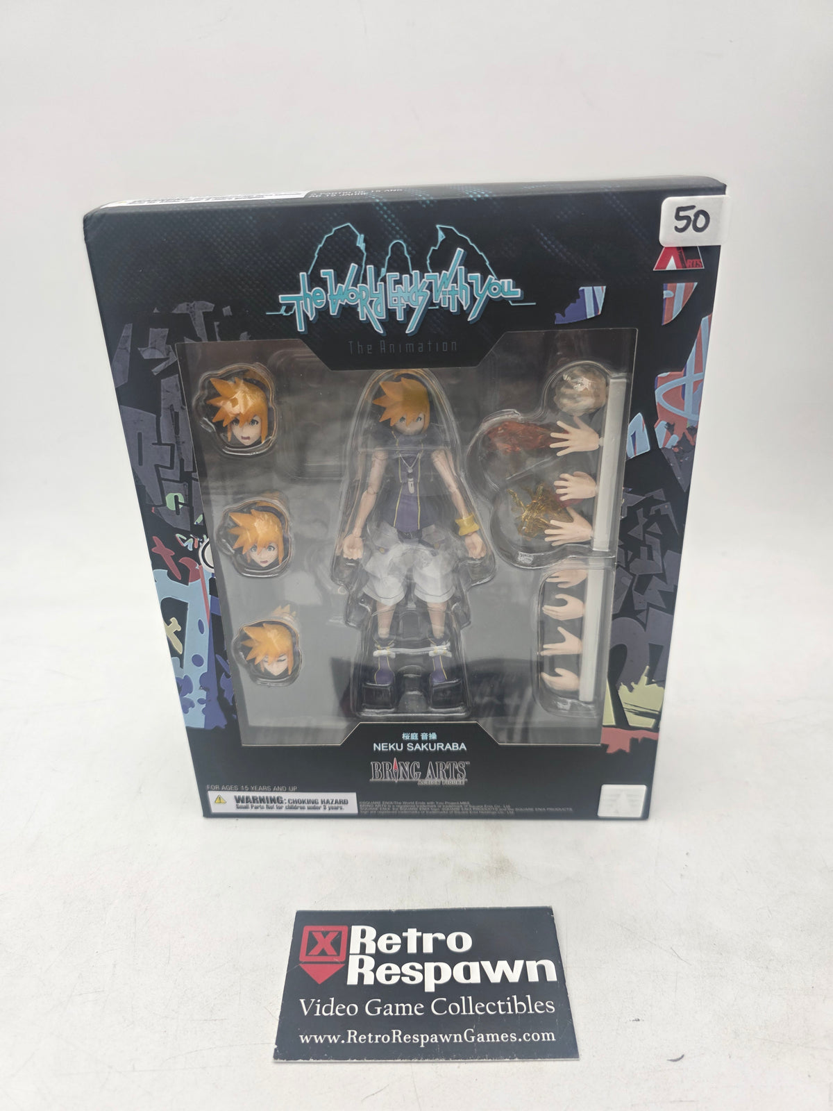Neku Sakuraba Bring Arts [The World Ends With You] - Figure/Statue (Sealed)