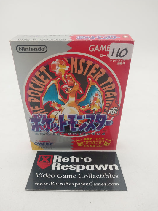 Pokemon Red - JP GameBoy (Complete)