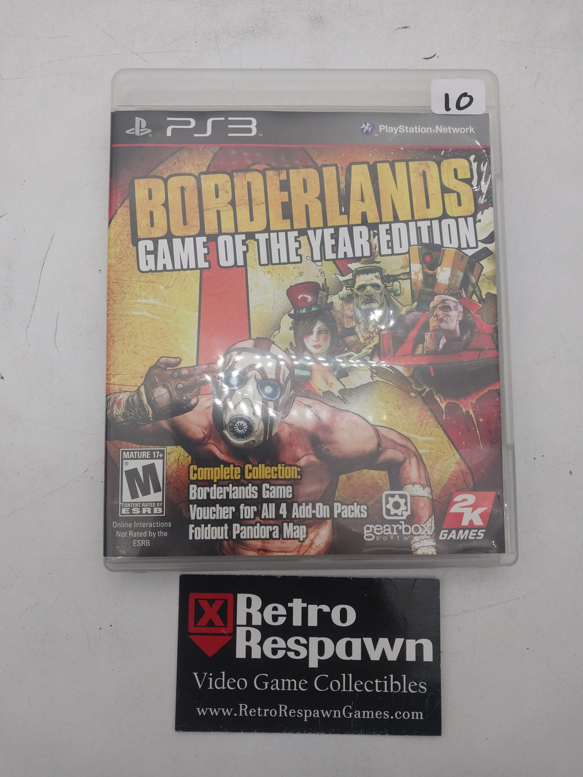 Borderlands [Game of the Year] - Playstation 3 (Complete)