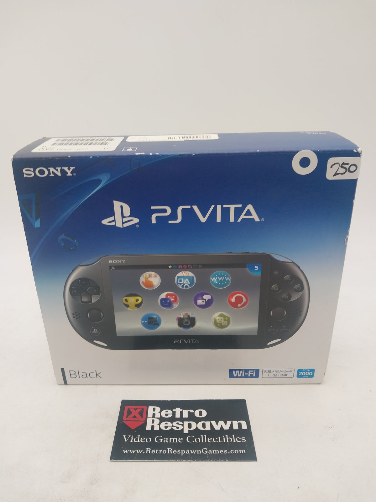 PsVita 2000 Black - JP Playstation Vita (Complete)