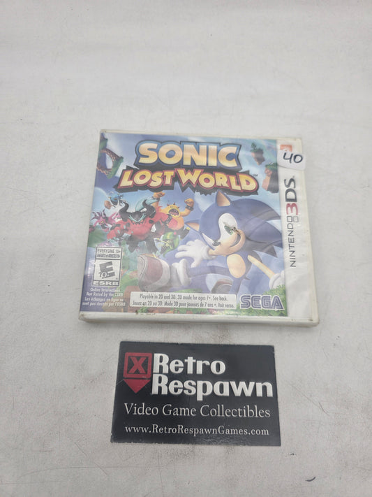 Sonic Lost World - Nintendo 3DS (Sealed)
