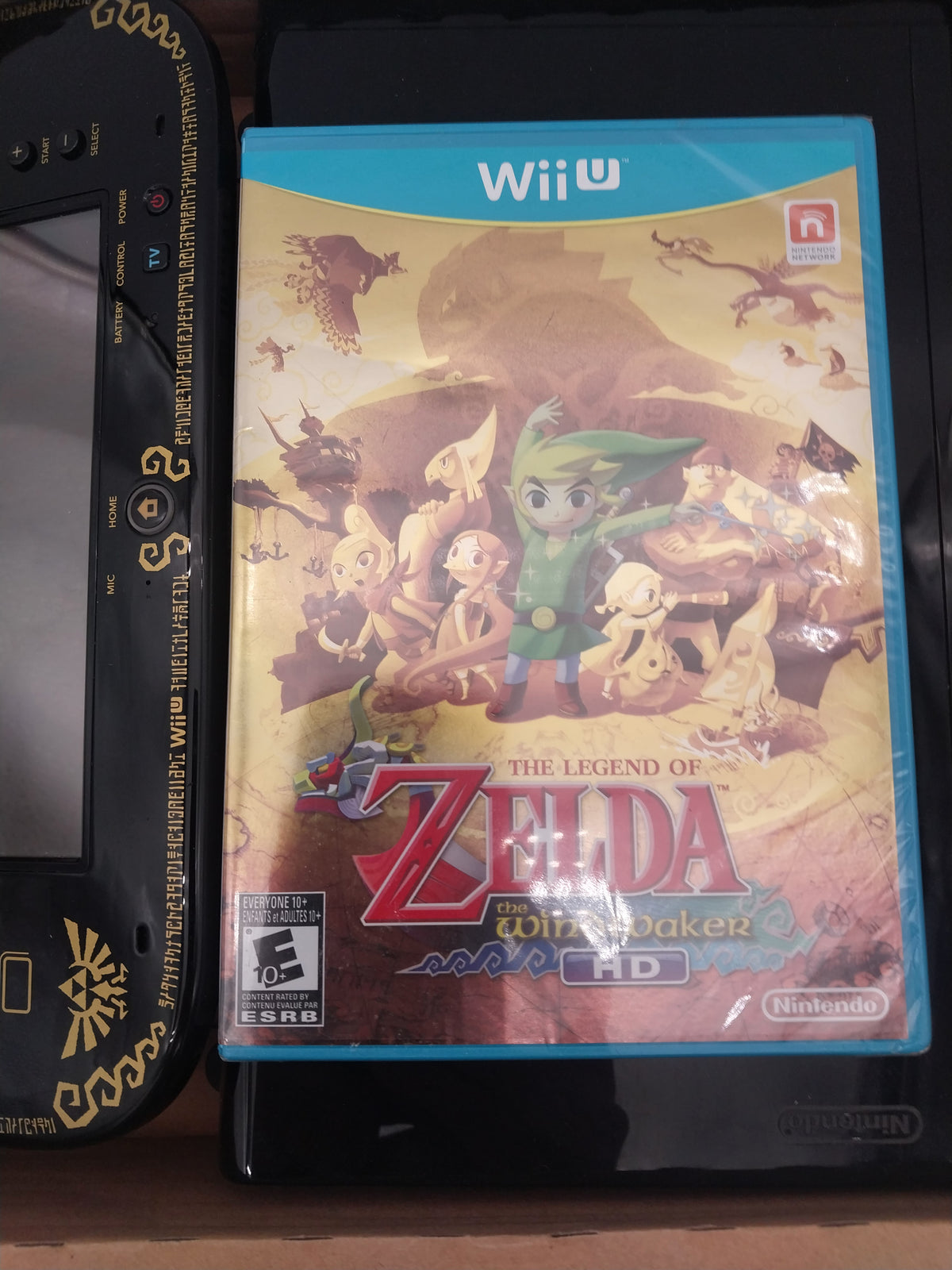 Wii U Console Deluxe: Zelda Wind Waker Edition - Wii U (Complete)