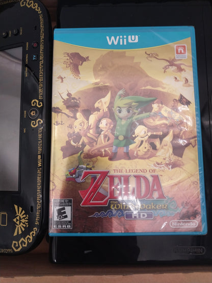 Wii U Console Deluxe: Zelda Wind Waker Edition - Wii U (Complete)