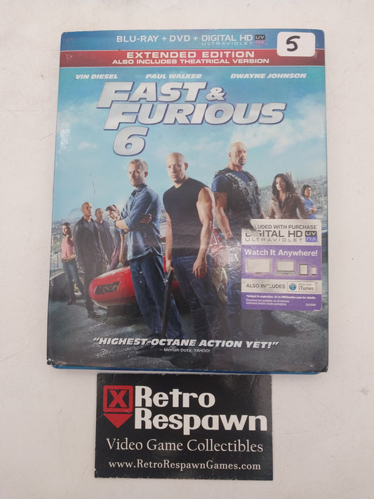 Fast & Furious 6- Bluray (Complete)