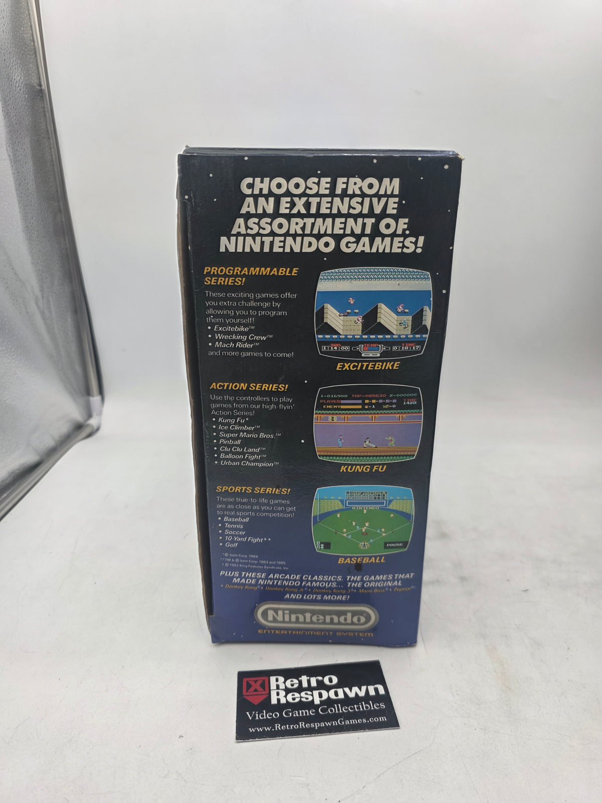 Nintendo NES Console [Mario Bros Bundle] - NES (Complete/ No Mario Manual)