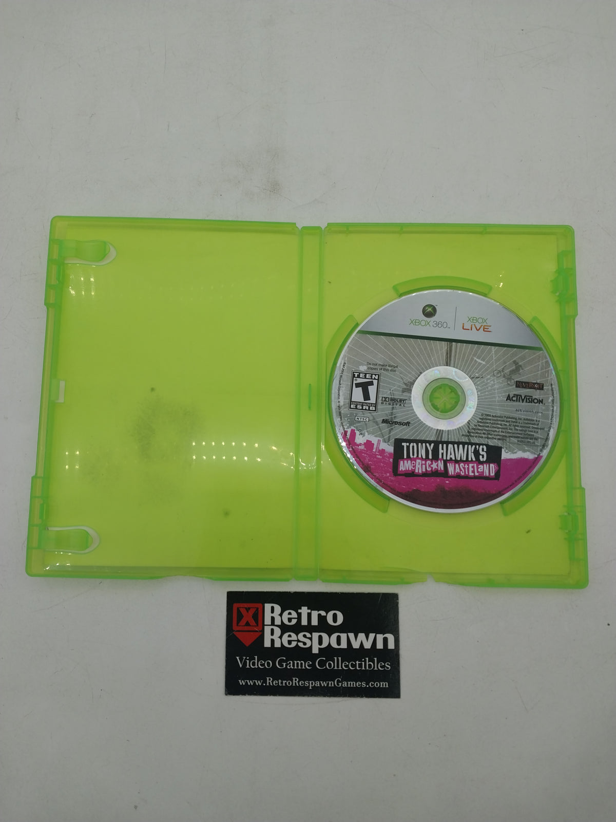 Tony Hawk American Wasteland - Xbox 360 (Missing Manual)