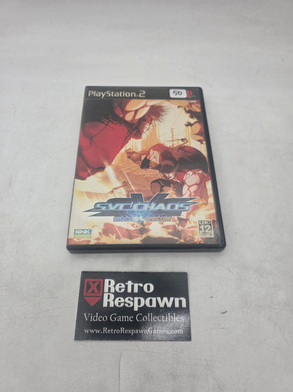 SVC Chaos - JP Playstation 2 (Complete)
