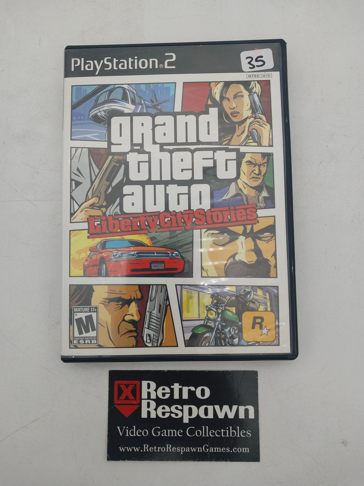 Grand Theft Auto Liberty City Stories - Playstation 2 (Complete/No Map)