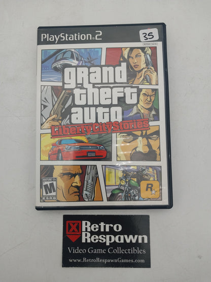 Grand Theft Auto Liberty City Stories - Playstation 2 (Complete/No Map)