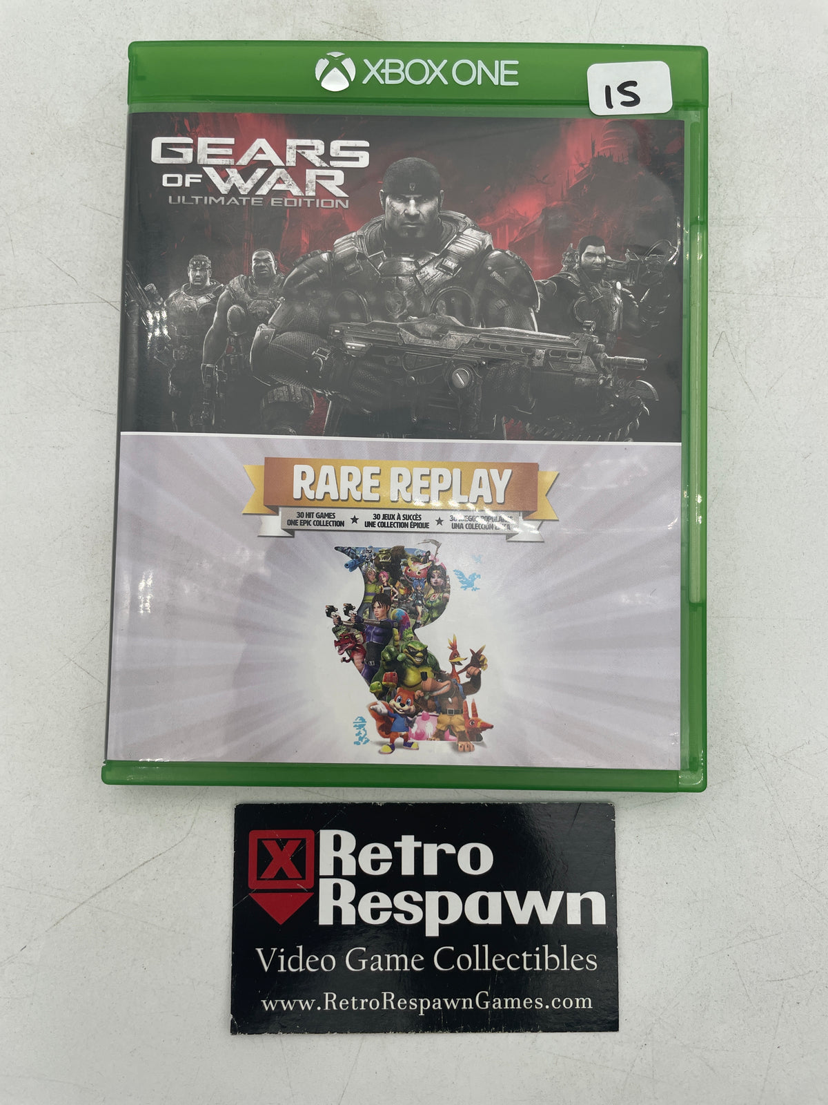 Gears of War Ultimate Edition and Rare Replay - Xbox One (Complete)
