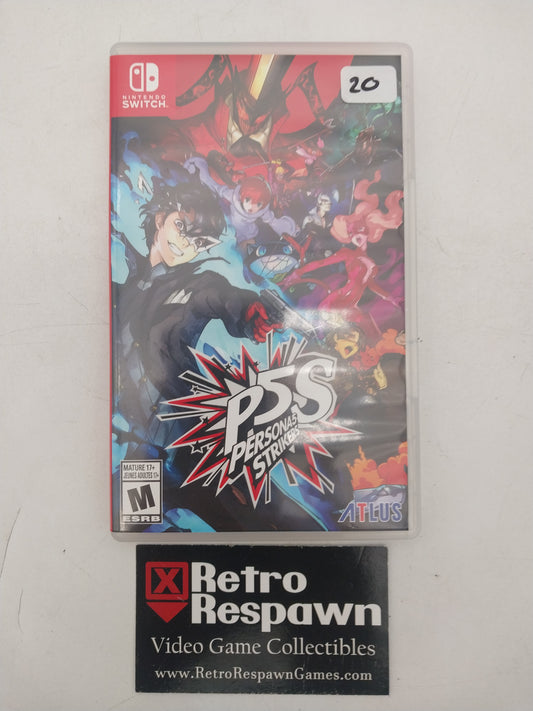 Persona 5 Strikers - Nintendo Switch (Complete)