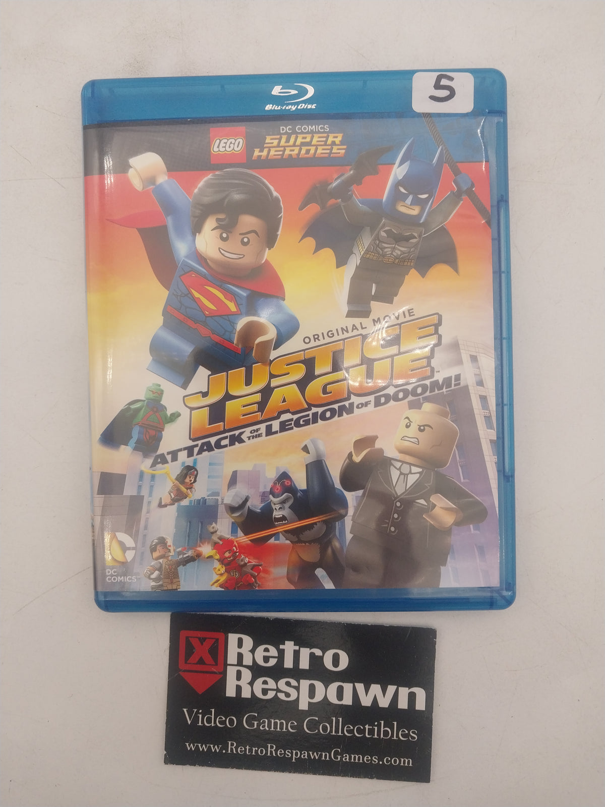 Lego Super Heroes Justice League Attack of the Legion of Doom - Bluray (Complete)