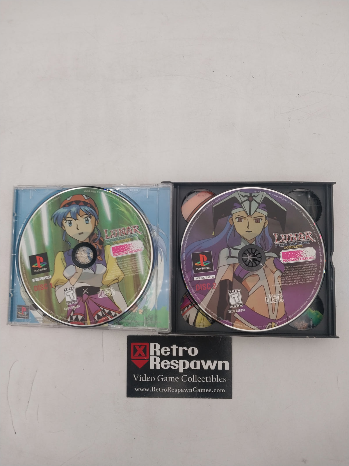 Lunar Silver Star Story Complete [4 Disc] - Playstation (Complete) (Copy)