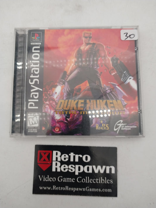 Duke Nukem Total Meltdown - Playstation (Complete)