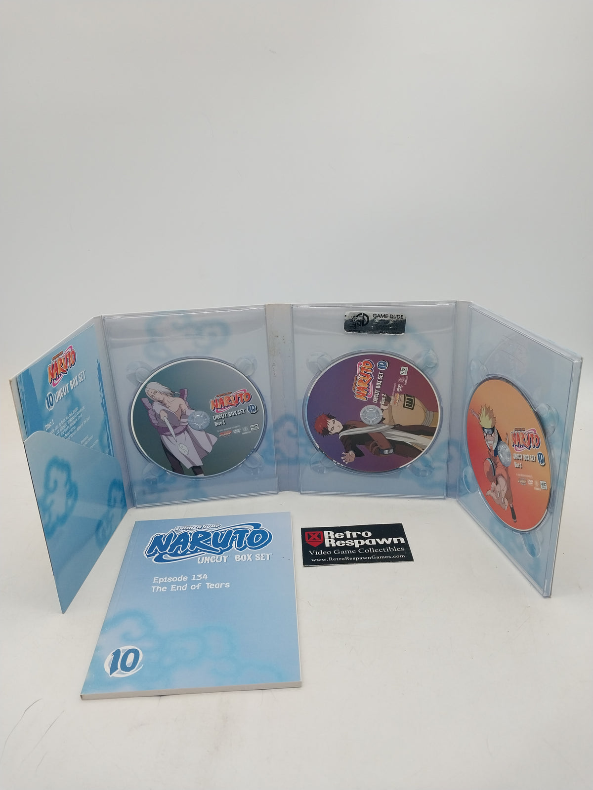Naruto Vol 10 Uncut Box Set - DVD (Complete)