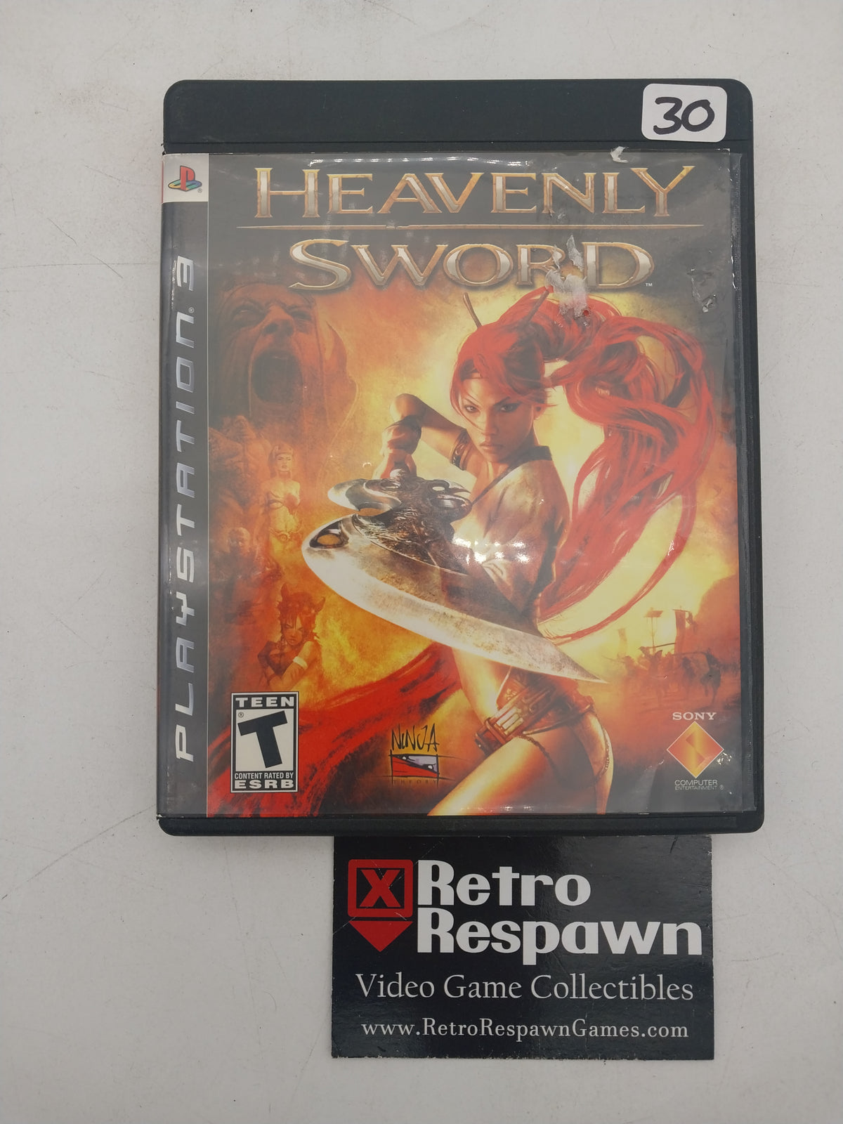 Heavenly Sword - Playstation 3 (Missing Manual)