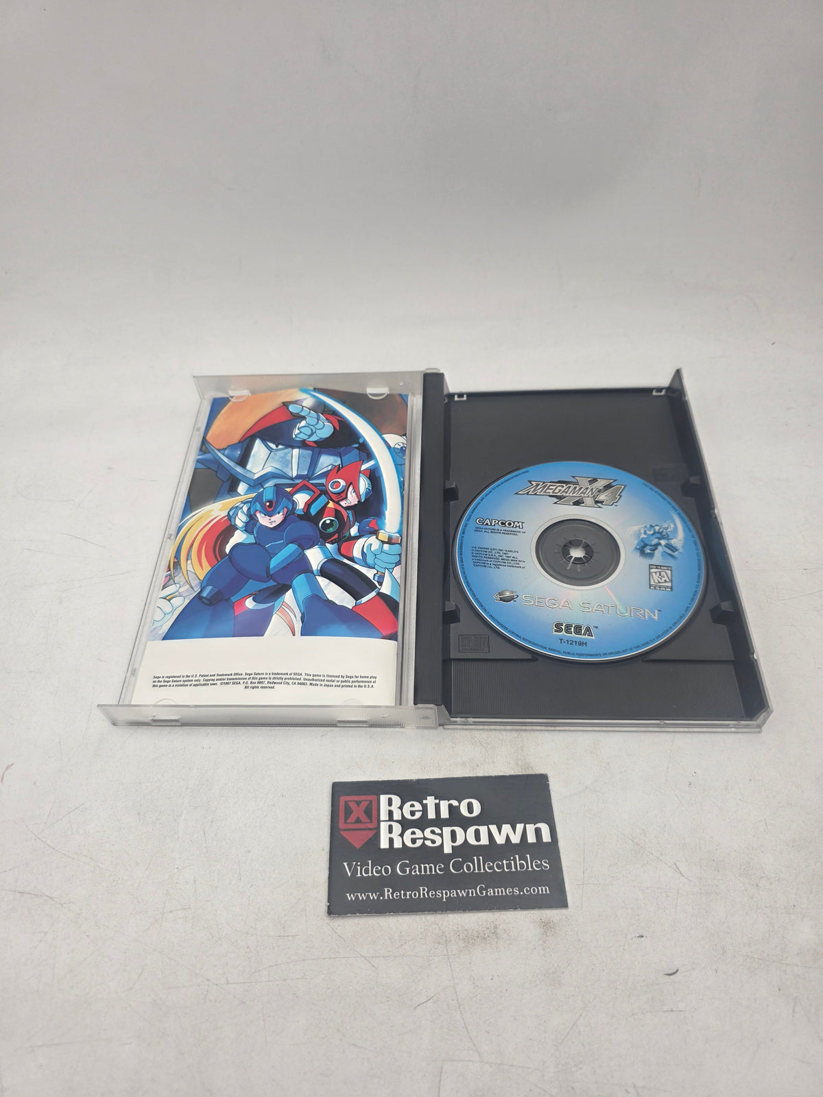 Mega Man X4 - Sega Saturn (Complete)