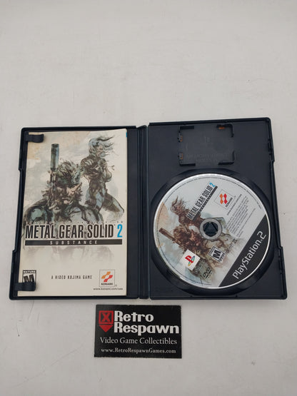 Metal Gear Solid 2 Substance - Playstation 2 (Complete)