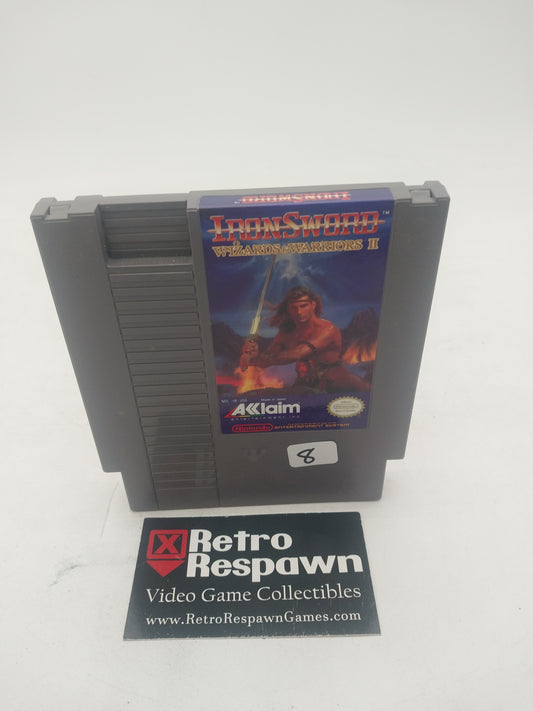 Iron Sword Wizards and Warriors II - NES (Game Only)