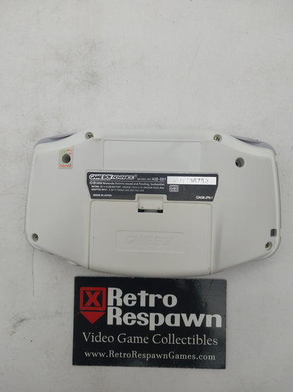 White Gameboy Advance System - GameBoy Advance (Console Only)