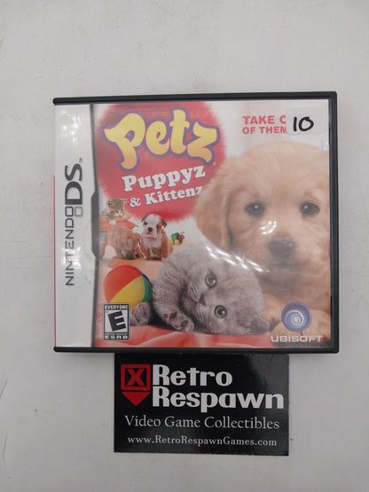 Petz Puppyz & Kittenz - Nintendo DS (Complete)