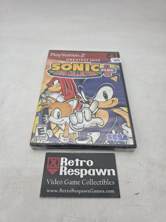Sonic Mega Collection Plus [Greatest Hits] - Playstation 2 (Sealed)