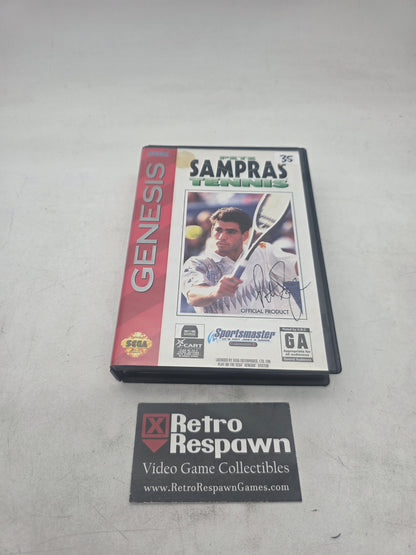 Pete Sampras Tennis - Sega Genesis (Complete)