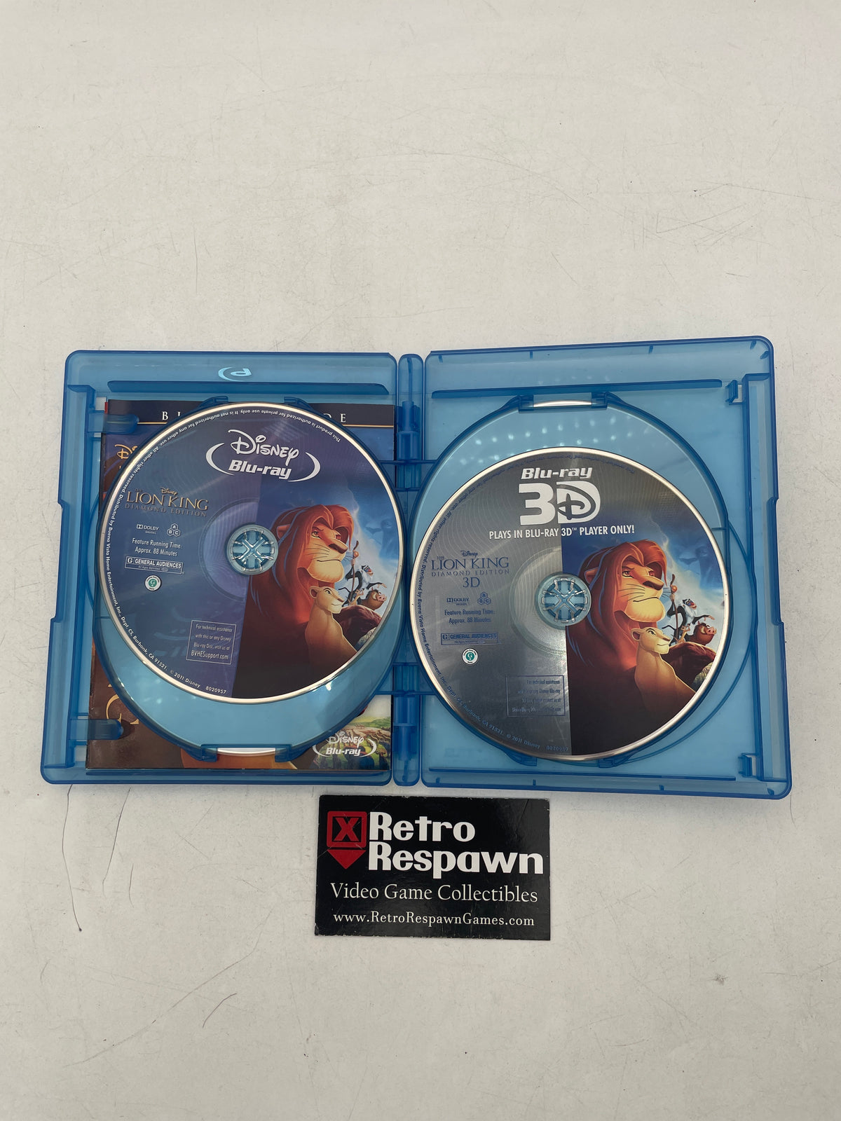 Lion King 3D Diamond Edition - Bluray (Complete)