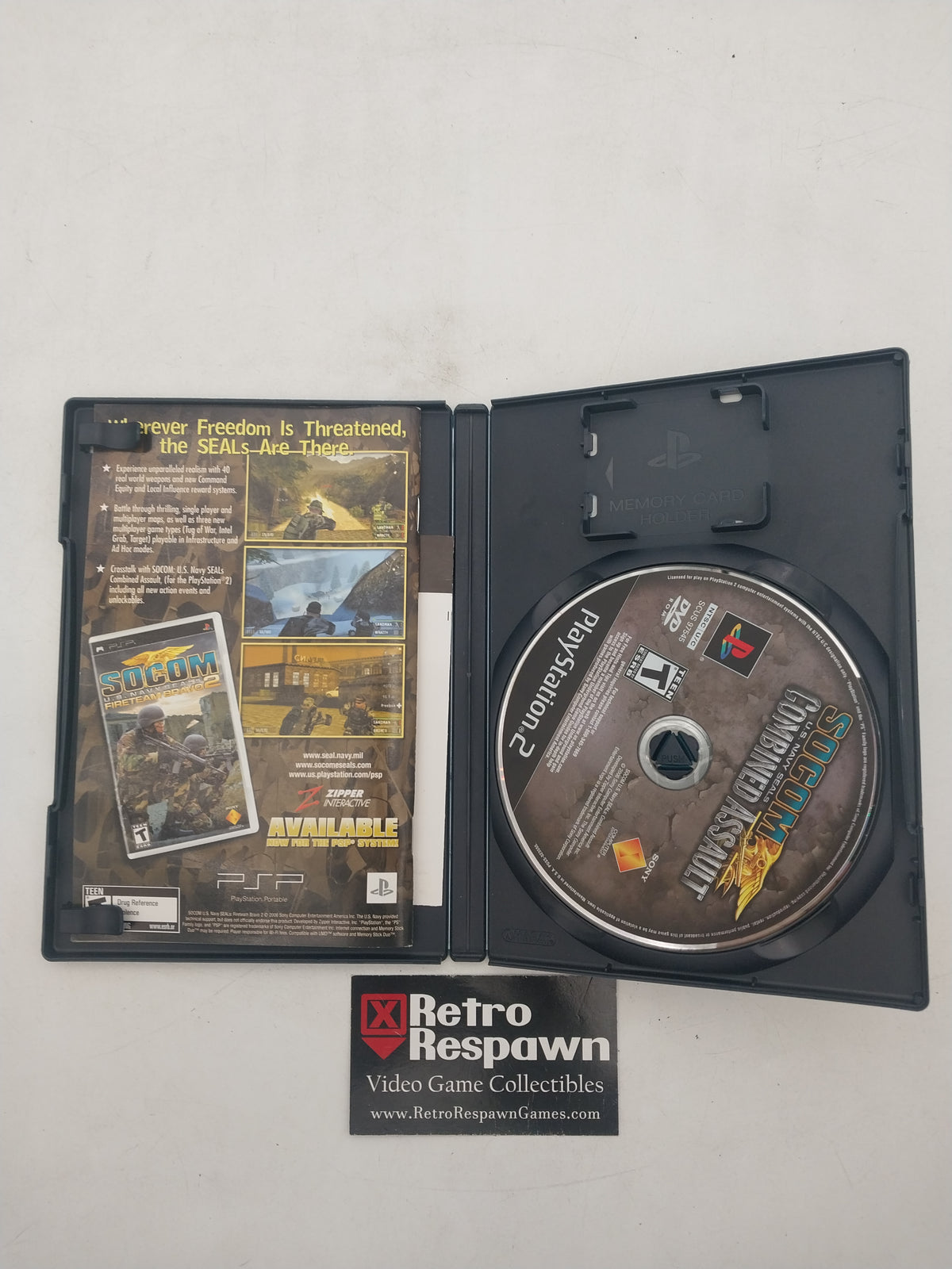 SOCOM US Navy Seals Combined Assault - Playstation 2 (Complete)