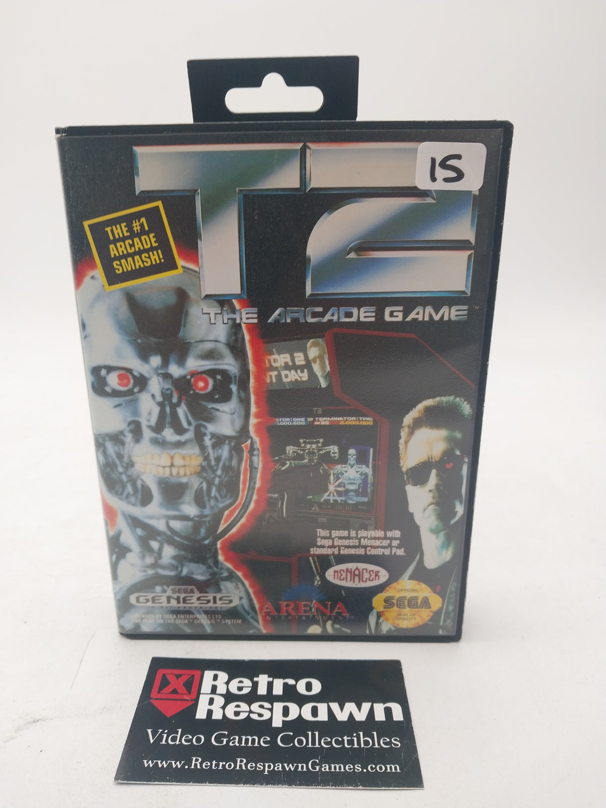 T2 The Arcade Game - Sega Genesis (Missing Manual)