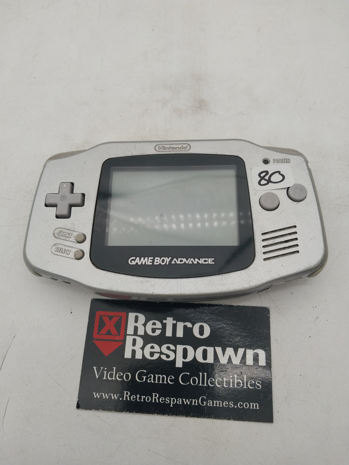 Platinum Gameboy Advance System - GameBoy Advance (Console Only)