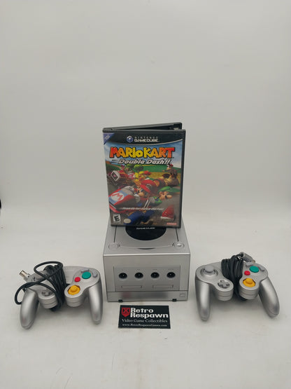 Platinum Gamecube System [Mario Kart Double Dash Bundle] - Gamecube (Complete)