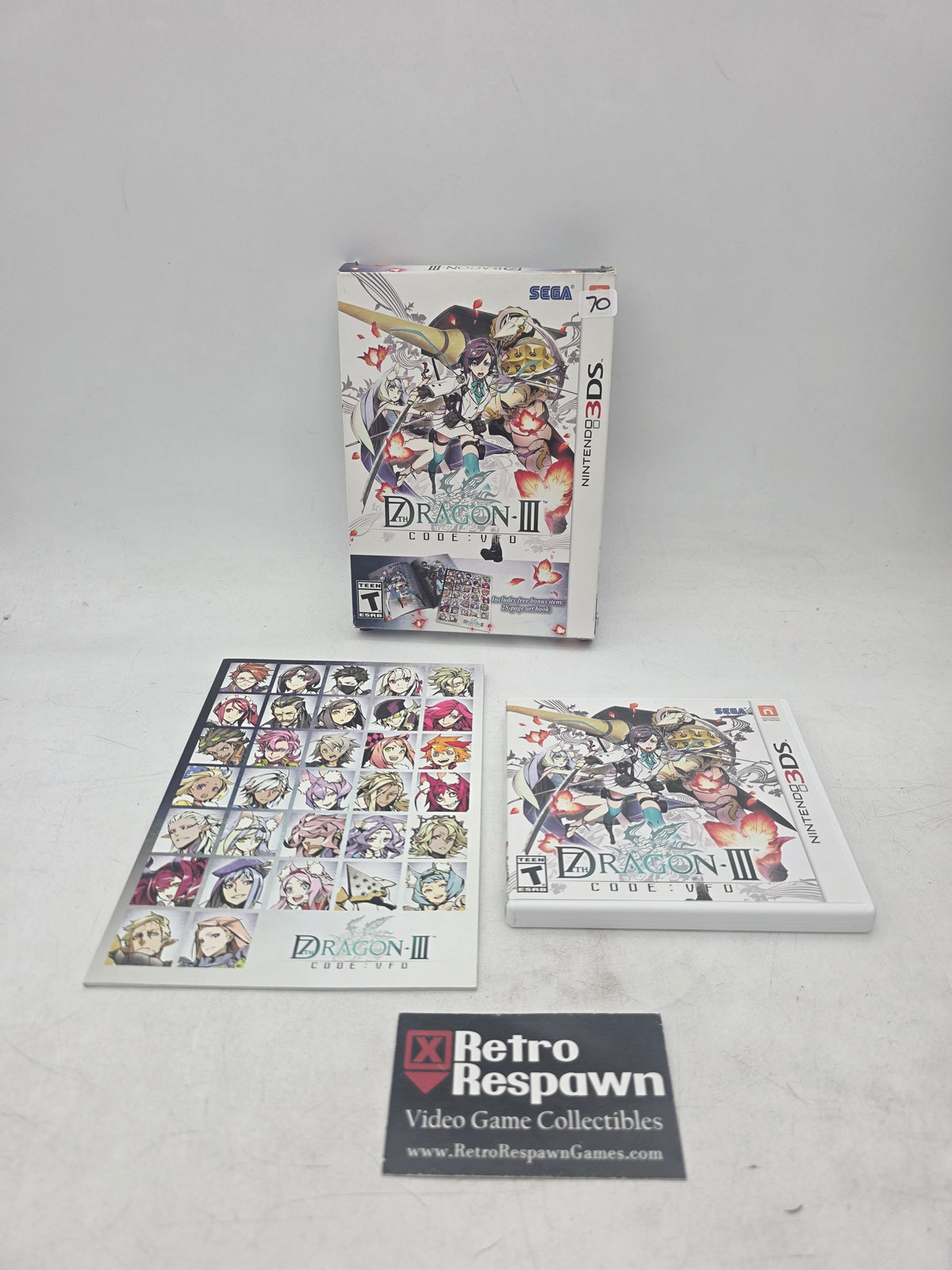 7th Dragon III Code VFD - Nintendo 3DS (Complete)