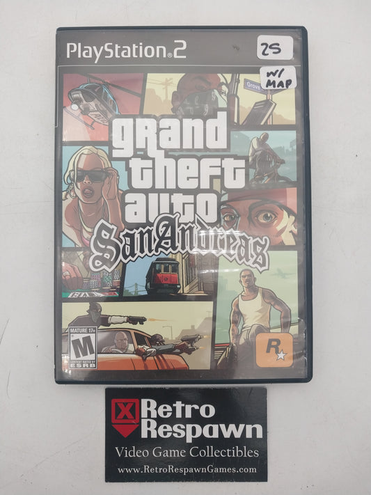 Grand Theft Auto San Andreas - Playstation 2 (Complete)