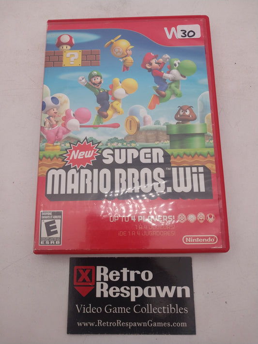 New Super Mario Bros. Wii - Wii (Complete)