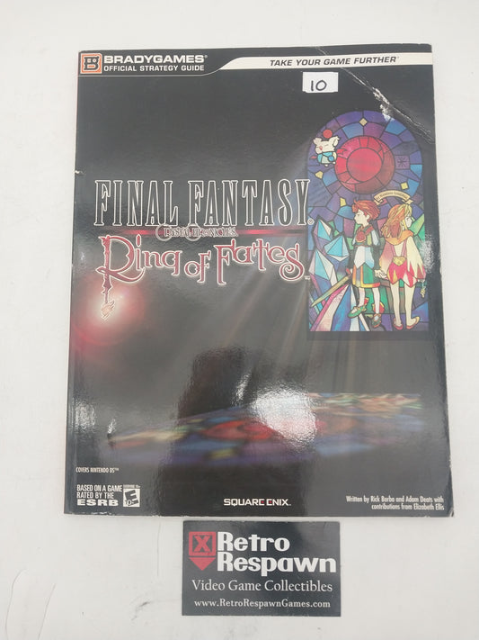Final Fantasy Crystal Chronicles Ring of Fates Official Strategy Guide - Brady Games (Used)